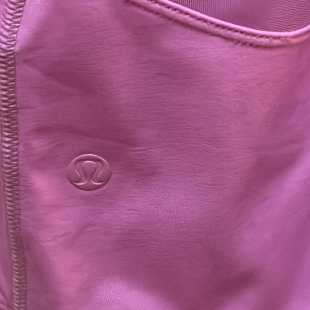 Lululemon If You're Lucky Tank Vintage Pink/Raspberry Glo Light Size 4 - Picture 4 of 7